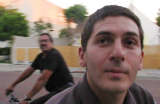 cult guards roy and steve on bikes