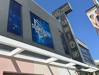 former pot store facade