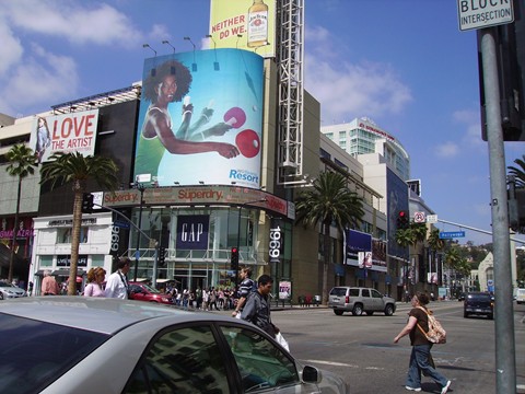 hollywood and highland daytime