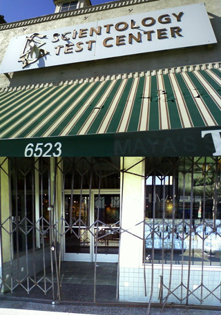 ruined scientology stress test center hollywood