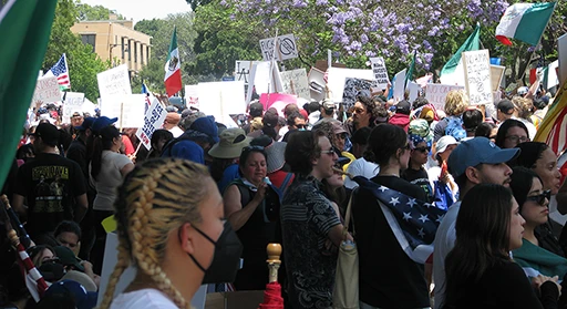 no kings protest los angeles
